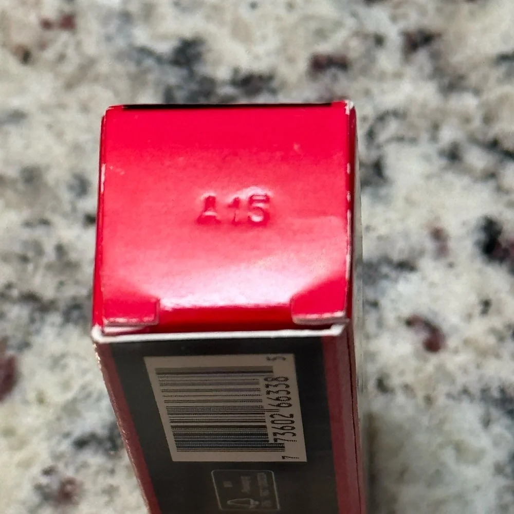 MACximal Left on Red Satin Lipstick